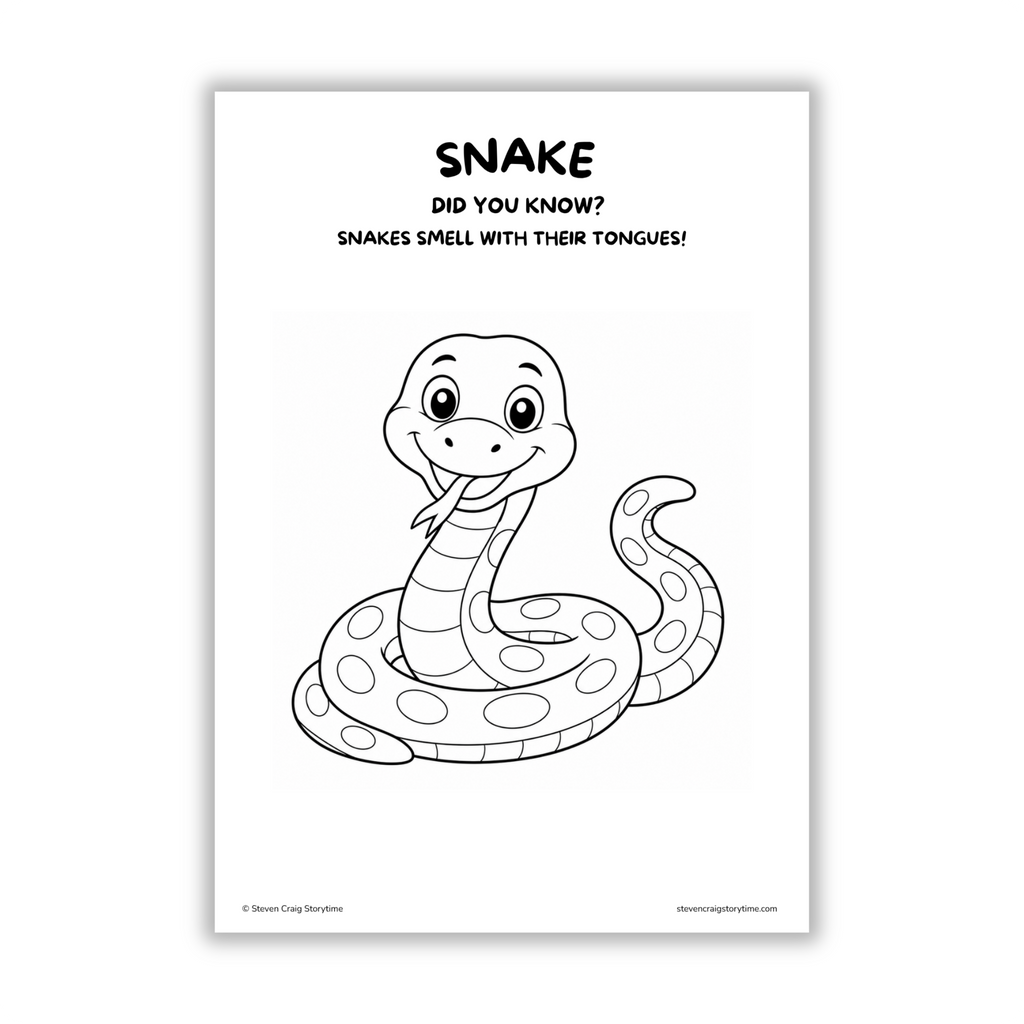 Wild Animal Adventures Colouring Pages for Kids Ages 3–6