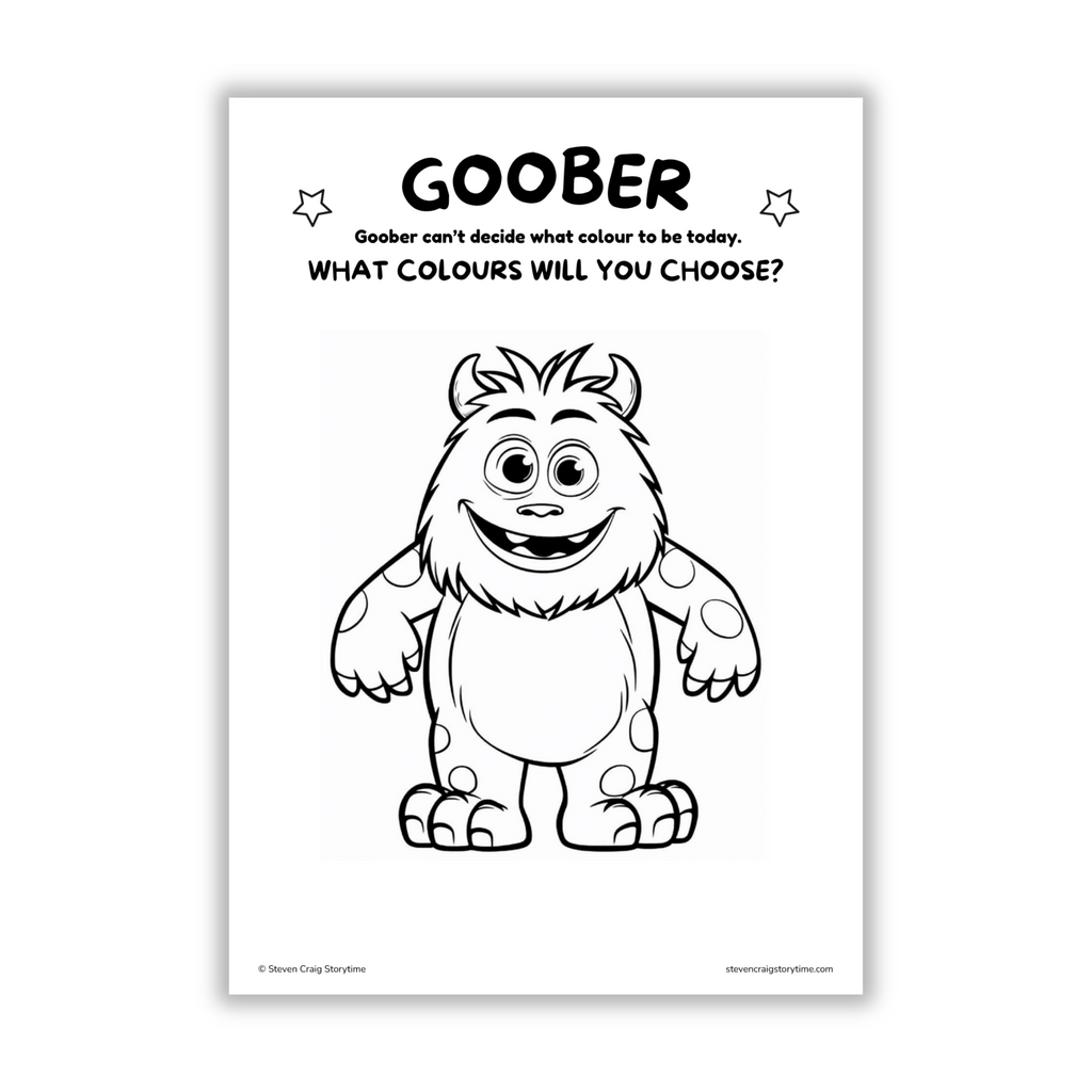 Monster Friends Colouring Pages – Printable Activity Pack (Ages 3–6)
