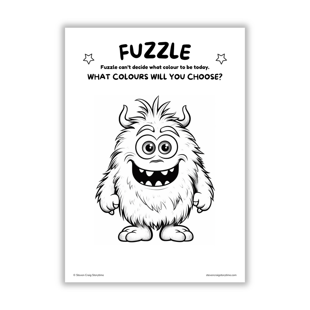 Monster Friends Colouring Pages – Printable Activity Pack (Ages 3–6)