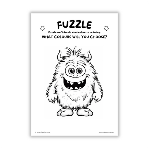 Monster Friends Colouring Pages – Printable Activity Pack (Ages 3–6)