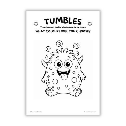 Monster Friends Colouring Pages – Printable Activity Pack (Ages 3–6)
